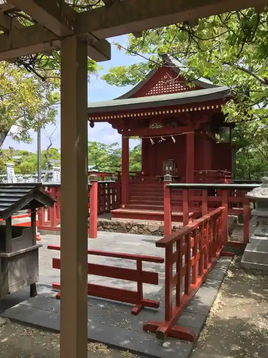 旗上弁財天社の本殿・本堂