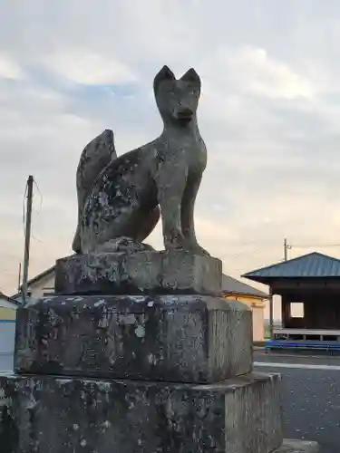 厄除姫稲荷神社の狛犬