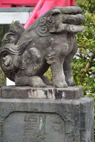 成子天神社の狛犬