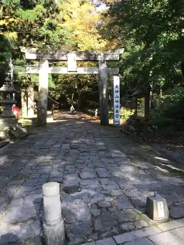 大神山神社奥宮の建物その他