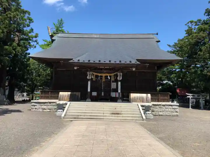 飯坂八幡神社の本殿・本堂
