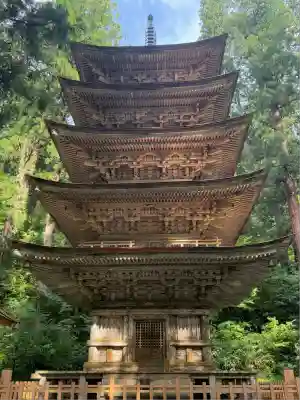 羽黒山五重塔(出羽三山神社)(山形県)