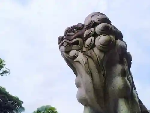 東海市熊野神社の狛犬