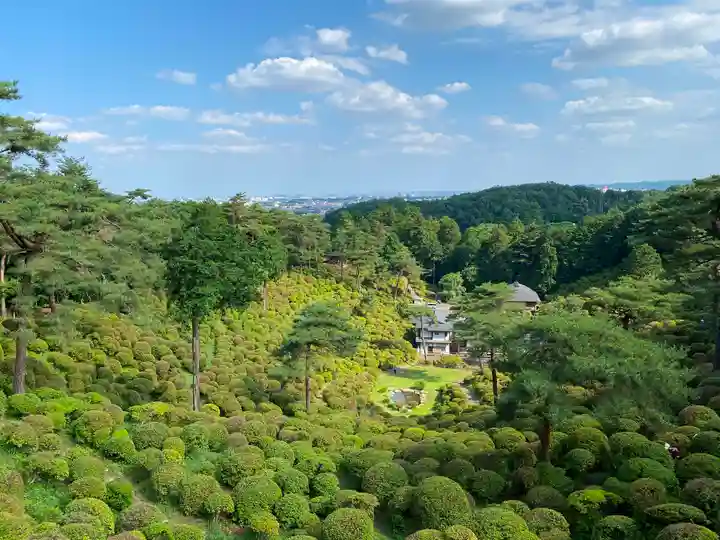 塩船観音寺の景色