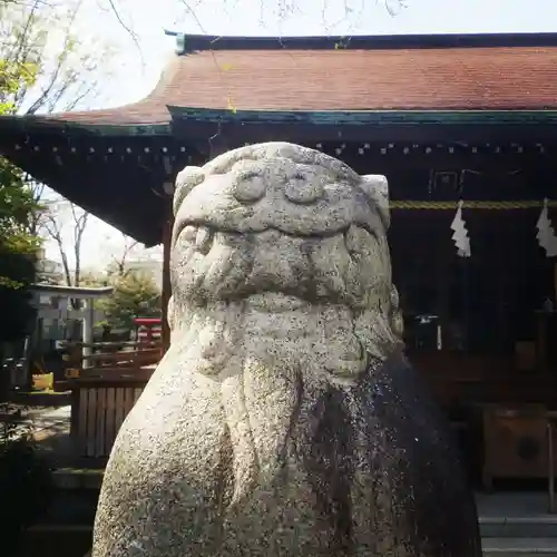 鎧神社の狛犬