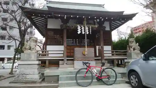諏訪神社の本殿・本堂