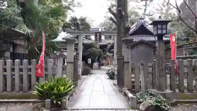 白雲神社の鳥居