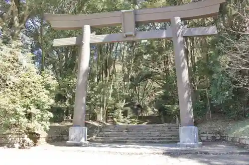 槵觸神社の鳥居