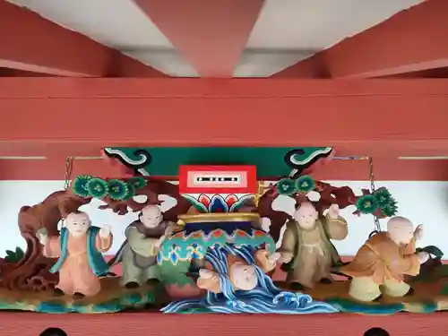 柏原八幡宮の芸術