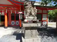 玉造稲荷神社の狛犬