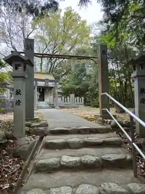 名来神社の景色