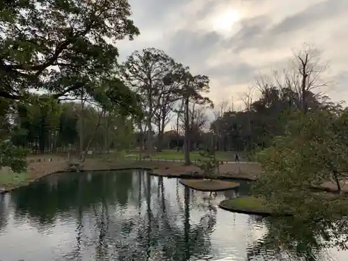 嚴嶋神社の庭園