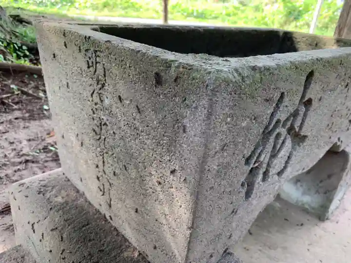 熊野神社の手水舎