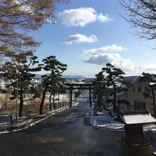 函館八幡宮の景色