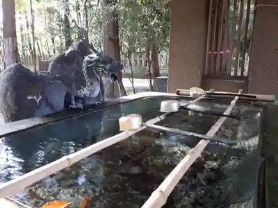 舟津神社の手水舎