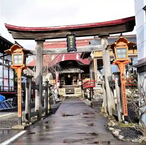 大鏑神社の鳥居