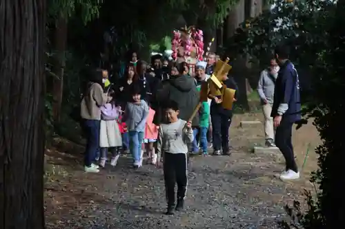 神原田神社のお祭り