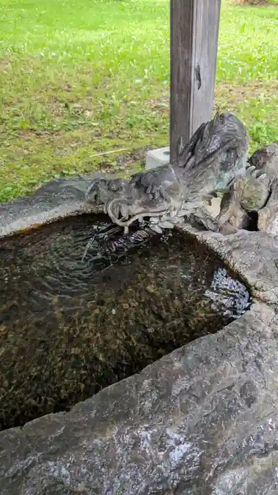 十勝護国神社の手水舎