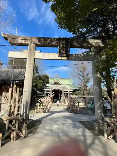 牛嶋神社の鳥居