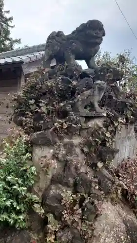 境香取神社の狛犬