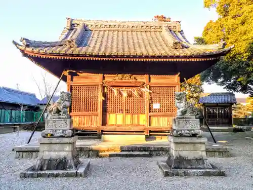 八幡社（上井ケ谷八幡社）の本殿・本堂