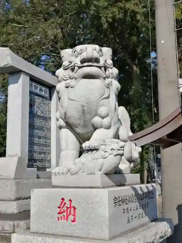 宗任神社の狛犬