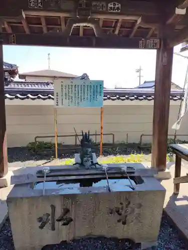 大智院（清水寺大智院）の手水