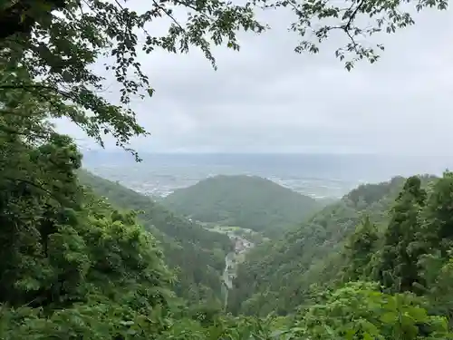 若松寺の景色