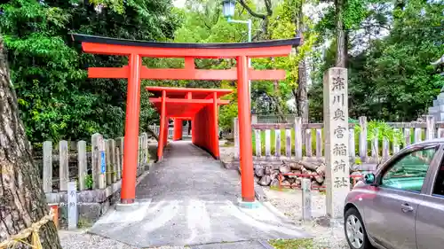 深川神社の鳥居