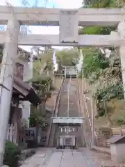 片瀬諏訪神社の鳥居