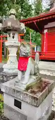 福徳稲荷神社の像