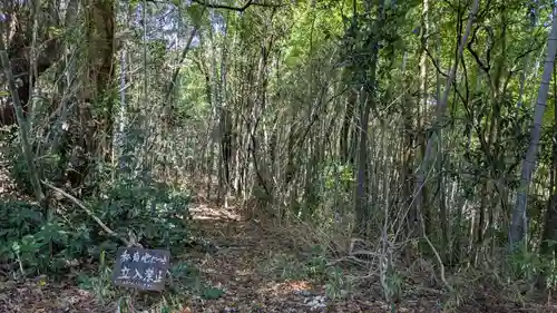 生石八幡神社の自然