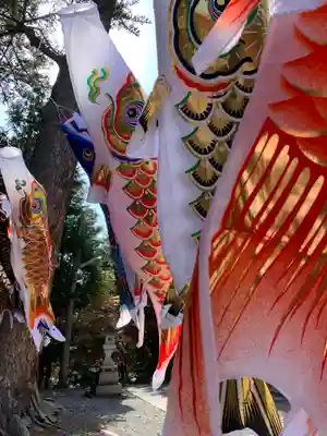 滑川神社 - 仕事と子どもの守り神(福島県)