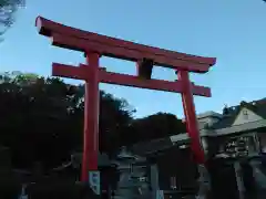 武州柿生琴平神社の鳥居