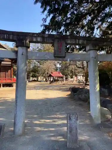 賀茂春日神社の鳥居