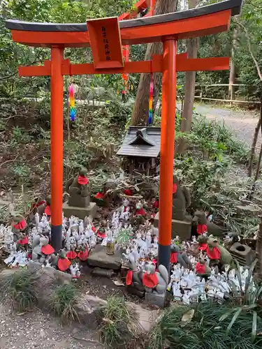 白笹稲荷神社の鳥居