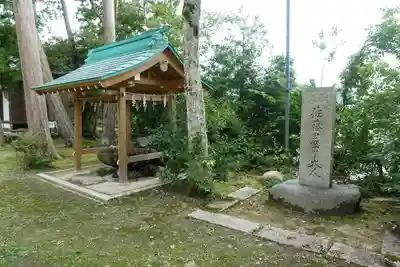 小野神社の手水舎