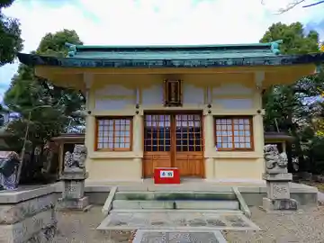 新家天満宮の本殿・本堂