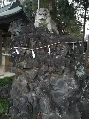 大井氷川神社の狛犬