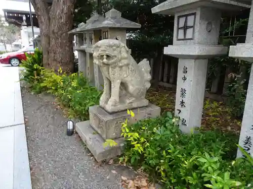 高龗神社・脇浜戎大社の狛犬
