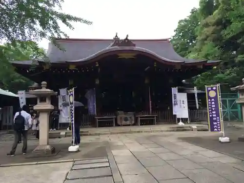 渋谷氷川神社の本殿