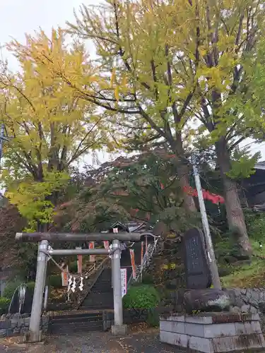 温泉神社〜いわき湯本温泉〜の鳥居