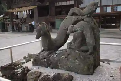 箭弓稲荷神社の狛犬