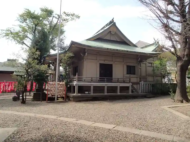 上目黒氷川神社の本殿・本堂