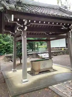 西明寺の手水舎