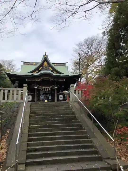 白旗神社の本殿・本堂
