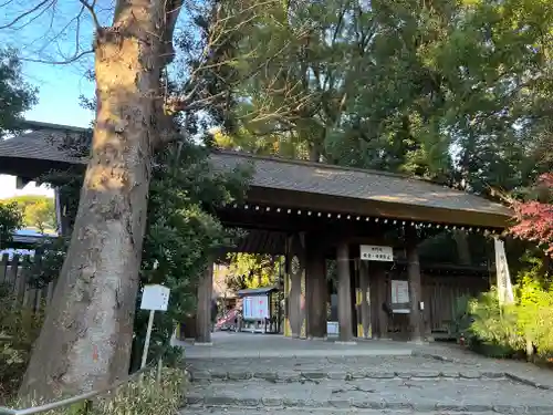 阿佐ヶ谷神明宮の山門・神門
