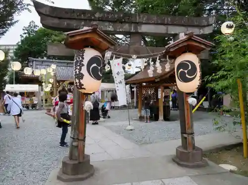 川越熊野神社の鳥居