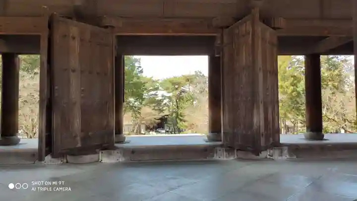 南禅寺の山門・神門