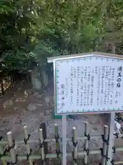 飽波神社の庭園